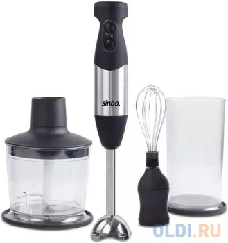 Блендер погружной Sinbo SHB 3153 850Вт нержавеющая сталь/черный