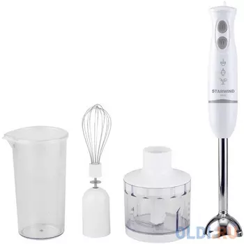 Блендер погружной Starwind SBP2232 500Вт белый/серый