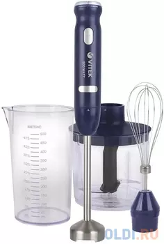 Блендер погружной Vitek VT-8537 900Вт фиолетовый