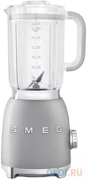 Блендер стационарный Smeg BLF01SVEU 800Вт серебристый