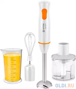 Блендер Vitek Orange VT-3406, погружной, разноцветный