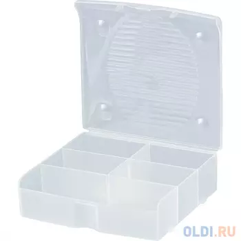 Блок для мелочей (14 x 13 см) прозрачный матовый // Сибртех
