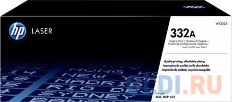 Блок фотобарабана HP 332A W1332A черный ч/б:30000стр. для HP LaserJet 408/432 HP