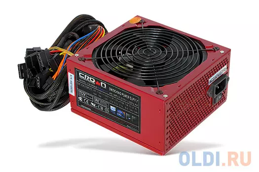 Блок питания ATX 500 Вт Crown CM-PS500W