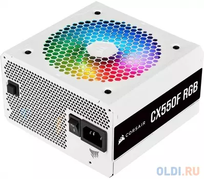 Блок питания Corsair CX550F RGB White 550 Вт