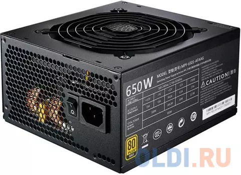 Блок питания Cooler Master MWE Gold, Fully Modular 650W MPY-6501-AFAAG , RTL {5}