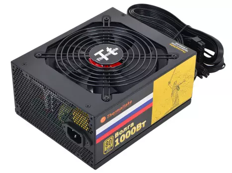 Блок питания Thermaltake Volga 1000W (W0429RE) v2.3,A.PFC,80 Plus Gold,Fan 14 см,Modular