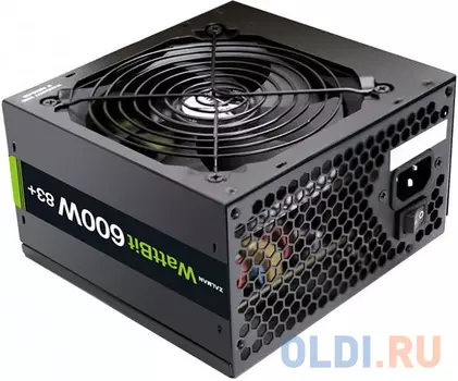 Блок питания Zalman Wattbit 600W 83+ 600 Вт