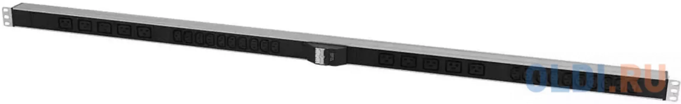 Блок распределения питания Rem R-32-20C13-10C19-A-I-1420-K верт.размещ. 10xC19 20xC13 базовые 32A клеммная колодка