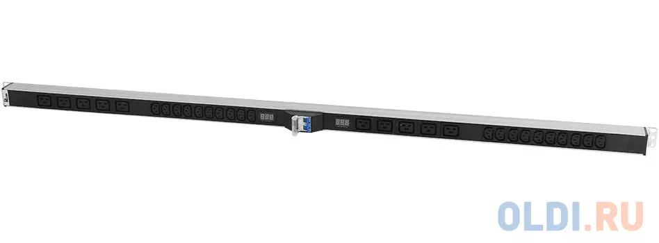 Блок распределения питания Rem R-32-2X(10C13-5C19-A-AM)-1420 верт.размещ. 10xC19 20xC13 базовые 2x16A клеммная колодка