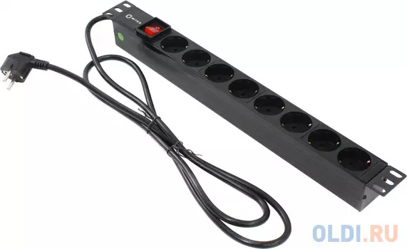 Блок розеток 5bites PDU819P-01 8 розеток 1.8 м черный