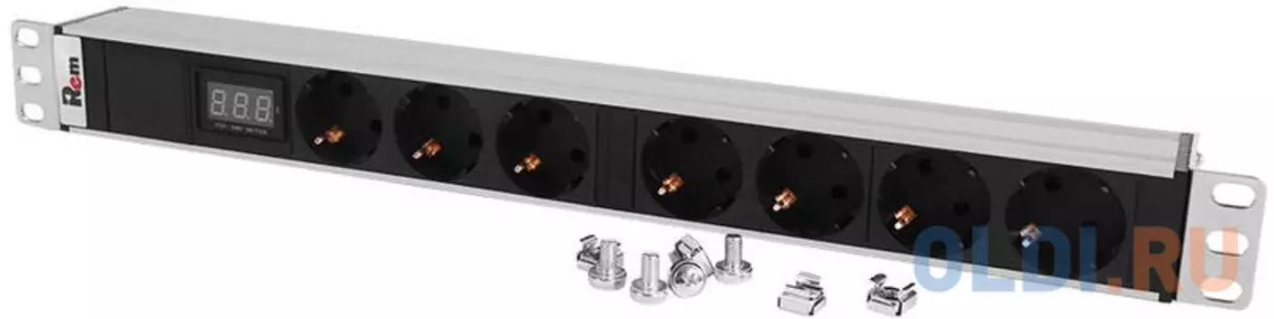 Блок розеток ЦМО R-32-7S-AM-440-K 7 розеток без вилки