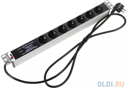 Блок розеток ЦМО Rem-16 7 розеток 1.8 м R-16-7S-FI-440-1.8