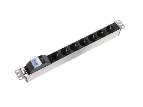 Блок розеток ЦМО Rem-16 R-16-7S-A-440-K 7 розеток черный