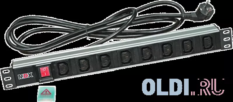 Блок розеток MDX MDX-PDU-8C13-16A-Sw 8 розеток 3 м MDX-PDU-8C13-16A-Sw