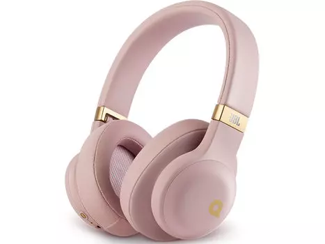 Bluetooth гарнитура JBL E55BTQ Pink Беспроводные / Полноразмерные с микрофоном / 20 - 20000 Гц / 96 дБ / Одностороннее / BlueTooth / miniJack 3.5 мм