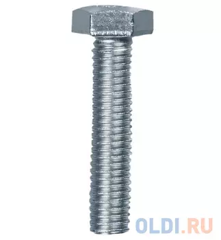 Болт с шестигранной головкой, DIN 933, M8x35мм, 200шт, кл. пр. 8.8, оцинкованный, KRAFTOOL