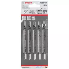 Bosch 2608636640 5 ЛОБЗИКОВЫХ ПИЛОК Т 308 BOF, BIM