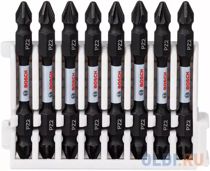 BOSCH 8 двухстор.бит impact control 65мм, pz2 2608522338