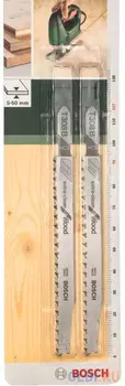 Bosch Bosch 2609256A05 2 ЛОБЗ.ПИЛКИ T 308 B extra-clean 2 ЛОБЗ.ПИЛКИ T 308 B extra-clean