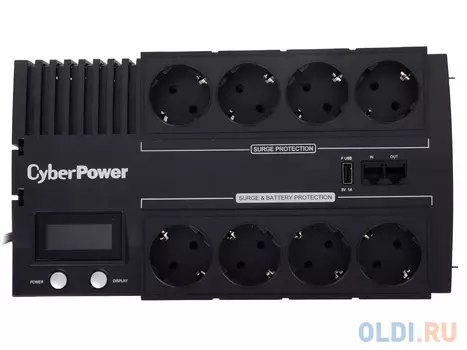 ИБП CyberPower BR1200ELCD 1200VA/720W USB/RJ11/45 (4+4 EURO)
