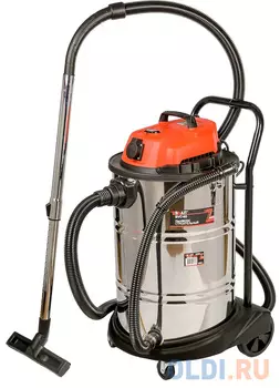 BRAIT Пылесос строительный BVC-60 (220В,50Гц,1400Вт,подключ.инструмент 2000Вт, пылесборник 60л, шлан