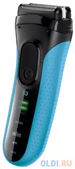 Бритва Braun 3040s чёрный синий