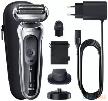 Бритва Braun 71-S4200CS серебристый чёрный