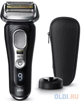 Бритва сетчатая Braun Series 9 pro 9410s реж.эл.:5 питан.:аккум. черный