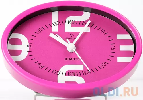 Будильник Вега Пробуждение гарантировано розовый 7706