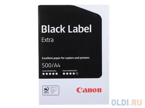 Бумага Canon Premium label (black label extra) A4/80г/м2/500л