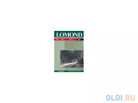 Бумага Lomond A4 130г/кв.м матовая двусторонняя 0102039 25л