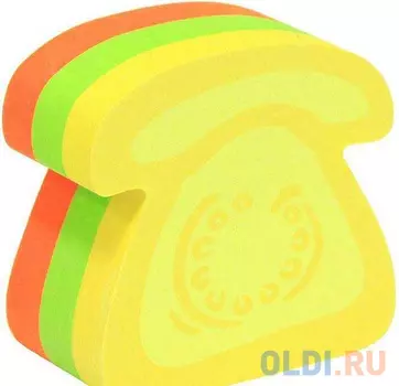 Бумага с липким слоем Global 225 листов 50х50 мм многоцветный ТЕЛЕФОН 584339