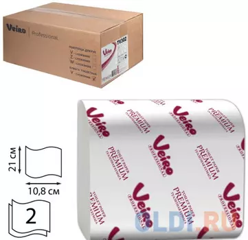 Бумага туалетная VEIRO PROFESSIONAL "Premium (L1)" 30 шт 2-ух слойная