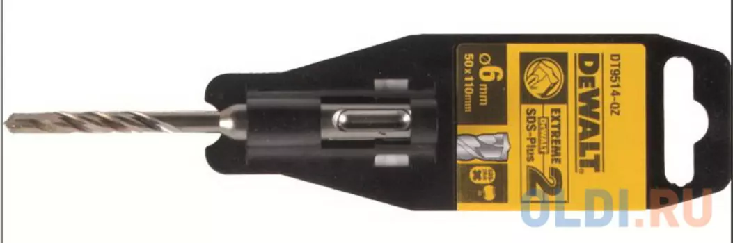 Бур DEWALT DT9663-QZ SDS+ INDUSTRIAL, 6 х 110мм