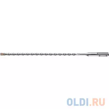 Бур по бетону SDS-Plus ЗУБР "МАСТЕР", 2 резца, спираль 4С, 6х260мм