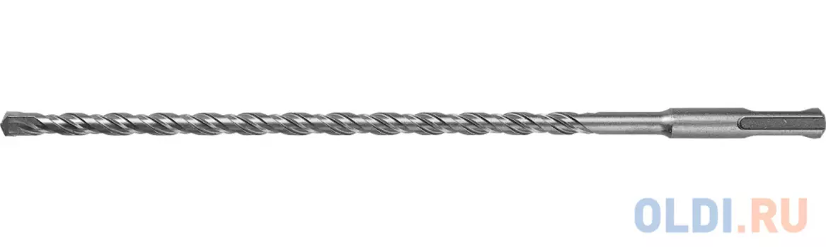 Бур по бетону SDS-Plus ЗУБР "МАСТЕР", 2 резца, спираль 4С, 8х260мм