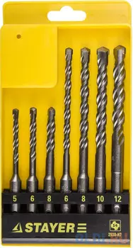 Бур Stayer Profi SDS-PLUS по бетону 7шт 2930-H7