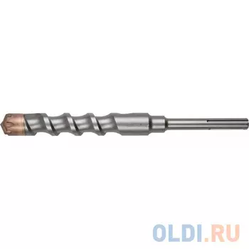 Бур ЗУБР по бетону, хвостовик "SDS-Max", 4 резца, спираль шнек, 40x370мм