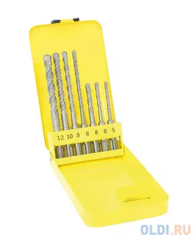 БУРЫ ДЛЯ ПЕРФОРАТОРА SDS+ НАБОР 7 ШТ. (5/25) "КЕДР" 064-0306