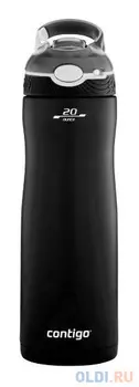 Бутылка Contigo Ashland 0.72л черный пластик (2136778)