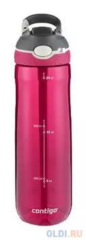 Бутылка Contigo Ashland 0.72л розовый пластик (2094639)