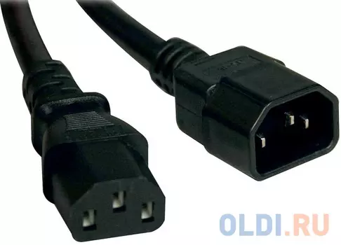 Cable CyberPower EX1018BKC14-C13 (1.8M С14-С13) IEC 320 (C13) -IEC 320 (C14) (1.8m) 10А