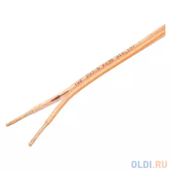 Cablexpert Акустический кабель, прозрачный, 50 м, на катушке, CC-TC2x2,5-50M