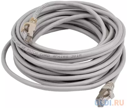 Cablexpert Патч-корд FTP PP6-7.5M кат.6, 7,5м, литой, многожильный (серый)
