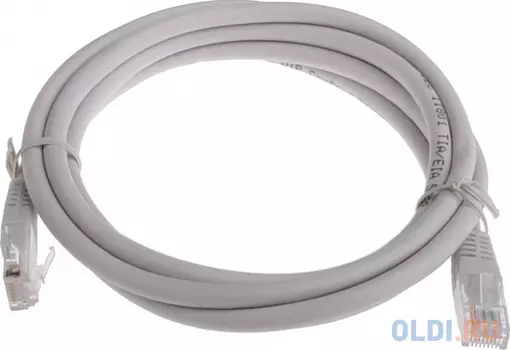 Cablexpert Патч-корд медный UTP PP10-1.5M кат.5, 1.5м, литой, многожильный (серый)