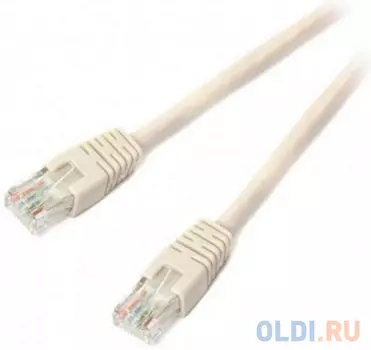 Cablexpert Патч-корд UTP PP6U-5M кат.6, 5м, литой, многожильный (серый)