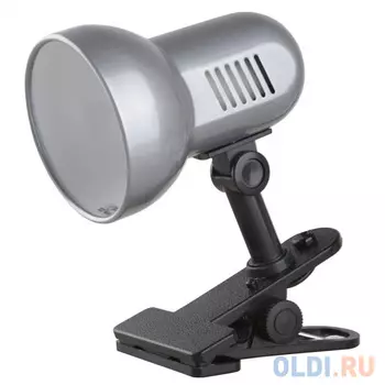 Camelion H-035 С03 серебро (Светильник прищепка, метал., 220В, 60Вт)