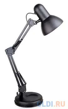 Camelion KD-313 C02 черный (Светильник настольный,230V 60W, E27)