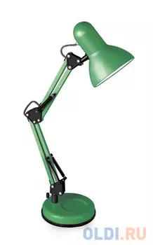 Camelion KD-313 C05 зелёный (Светильник настольный,230V 60W, E27)
